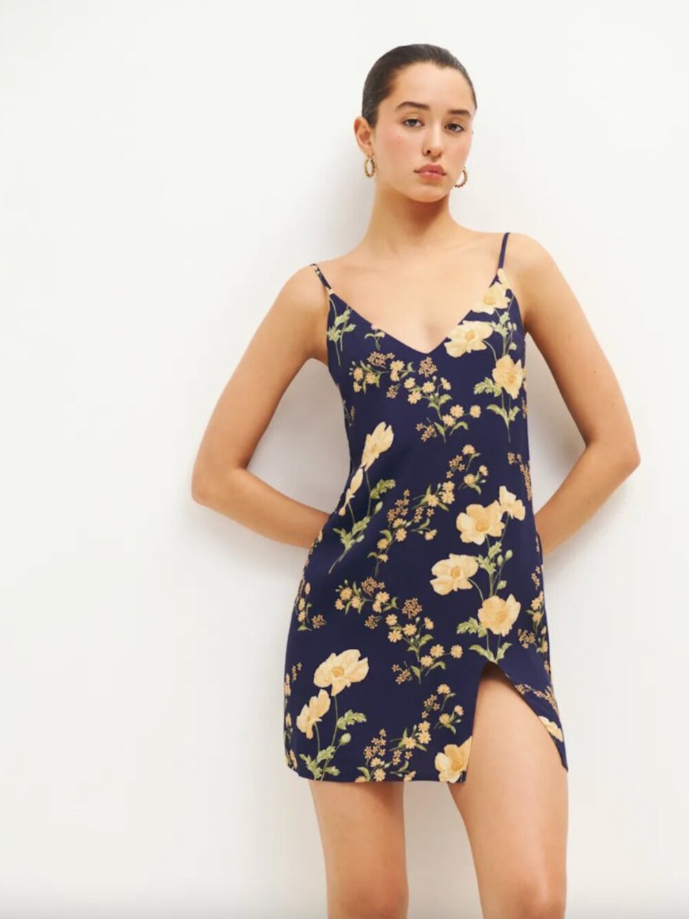 Reformation Marlowe Dress Bernadette - Size XS